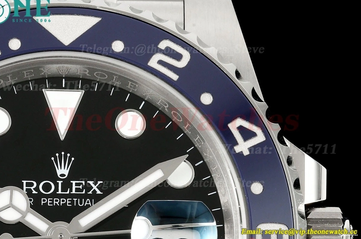 SS 40mm Black SS 126710 V2 II Master GMT Pepsi EWEF Jub SH3285 Dial 0502
